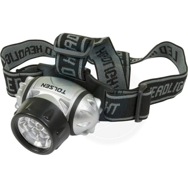 Tolsen, 7 White LED  Head light,60011,